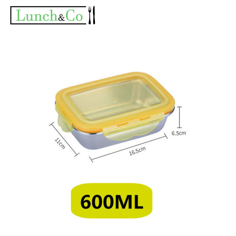 Lunch Box Jaune 600ml | Lunch&Co