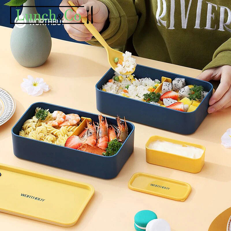 Lunch Box Jaune | Lunch&Co