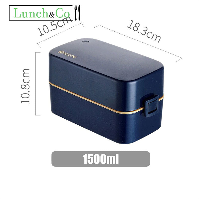 Lunch Box Large Bleue 1500ml | Lunch&Co