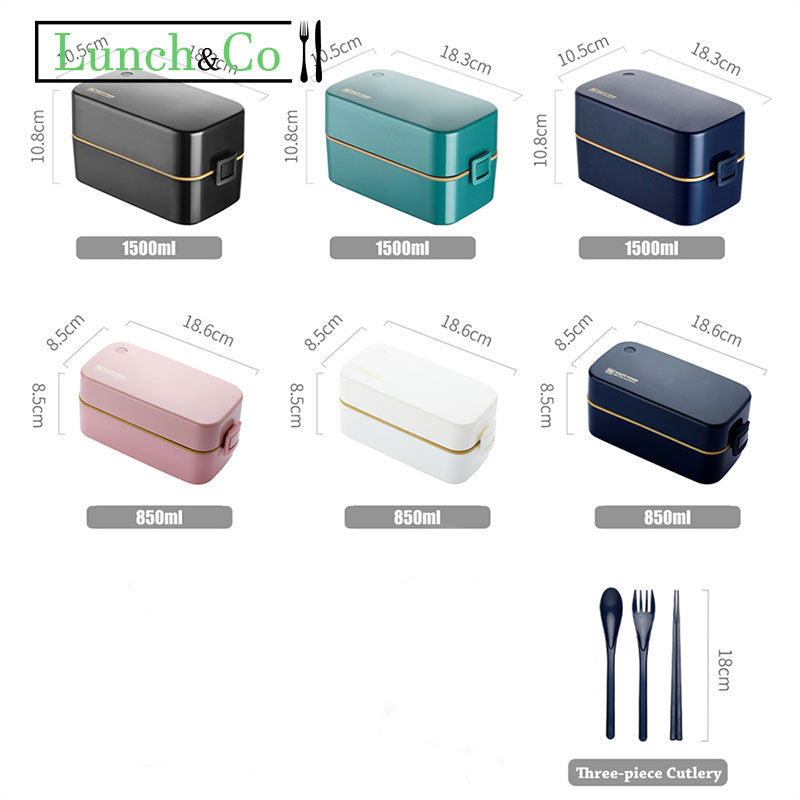 Lunch Box Large Bleue 850ml | Lunch&Co