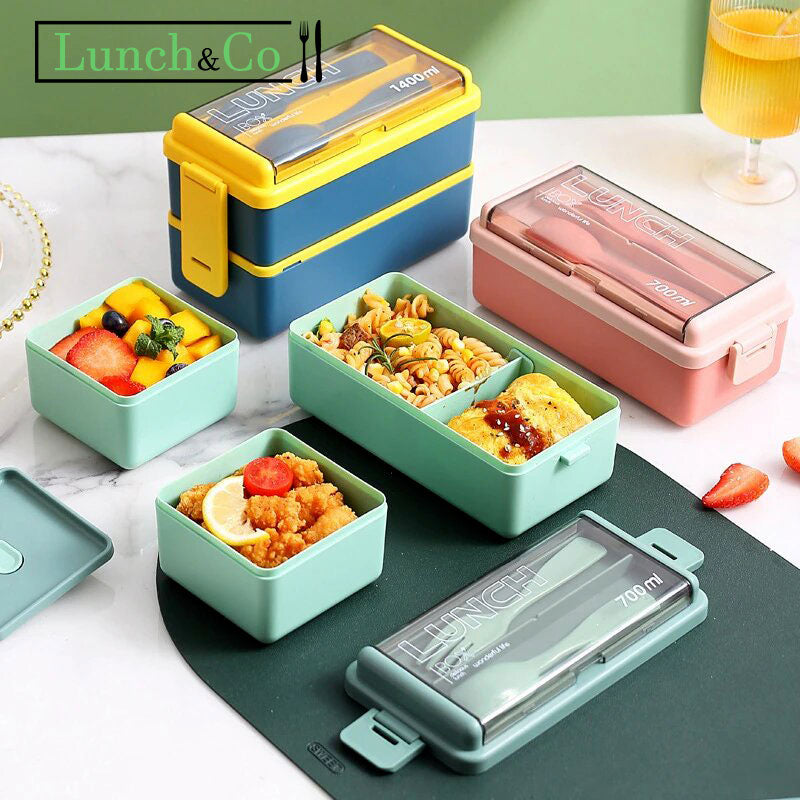 Lunch Box Made In France Bleue 2 | Lunch&Co