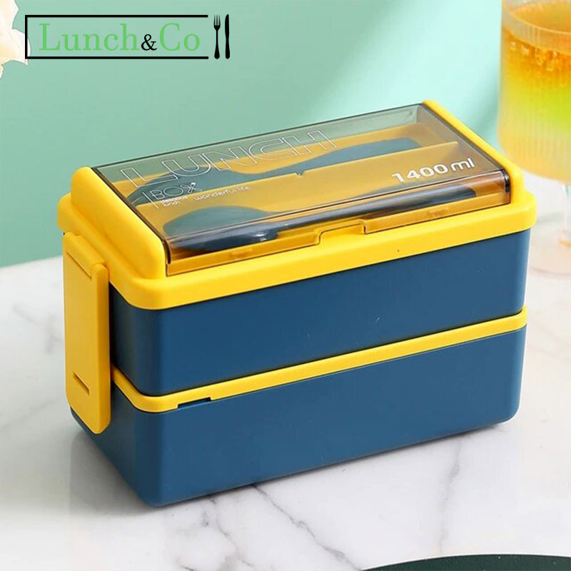Lunch Box Made In France Bleue 2 | Lunch&Co