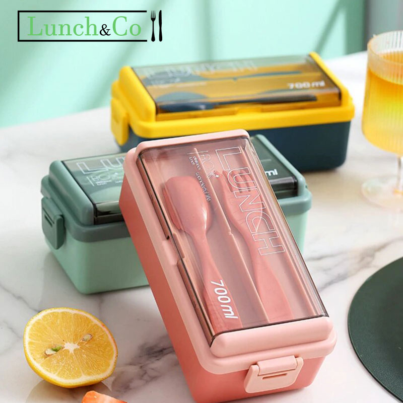 Lunch Box Made In France Rose 2 | Lunch&Co