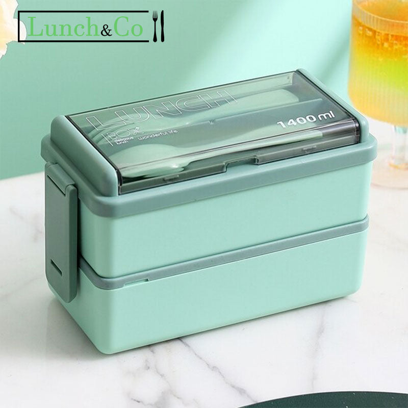 Lunch Box Made In France Verte 2 | Lunch&Co