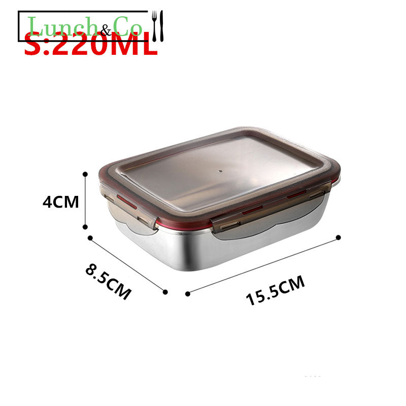 Lunch Box Marron 220ml | Lunch&Co