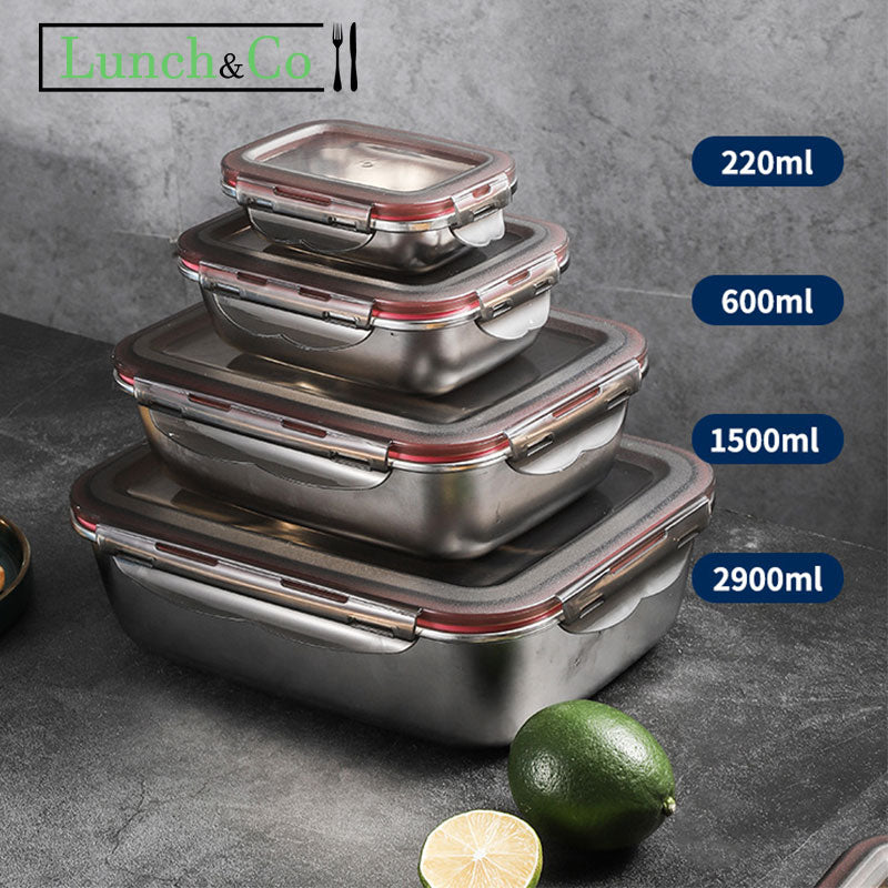 Lunch Box Marron 600ml | Lunch&Co