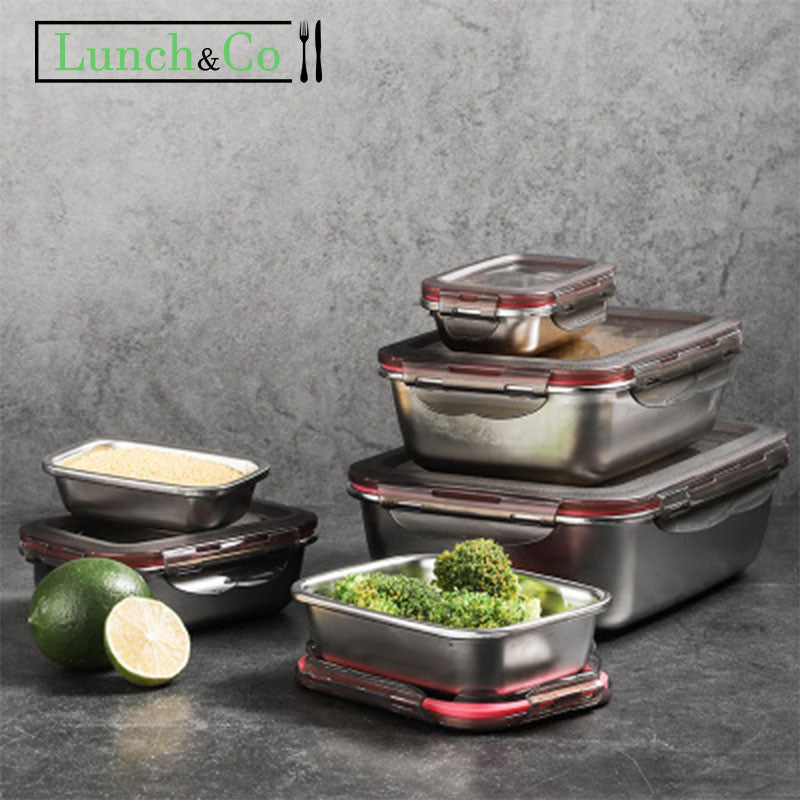 Lunch Box Marron 600ml | Lunch&Co