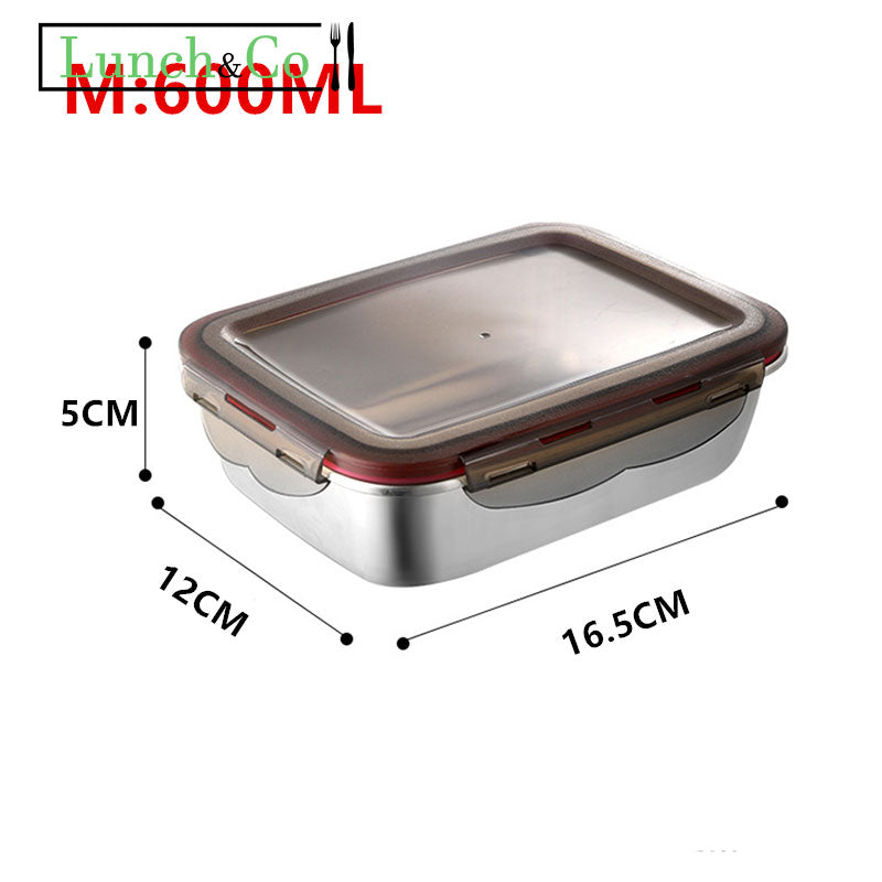 Lunch Box Marron 600ml | Lunch&Co