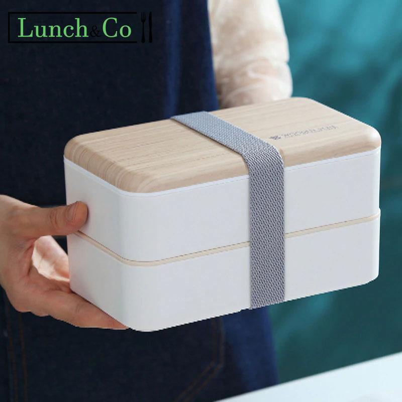 Lunch Box Originale Style Bois Blanche | Lunch&Co