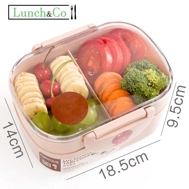 Lunch Box Rose L | Lunch&Co