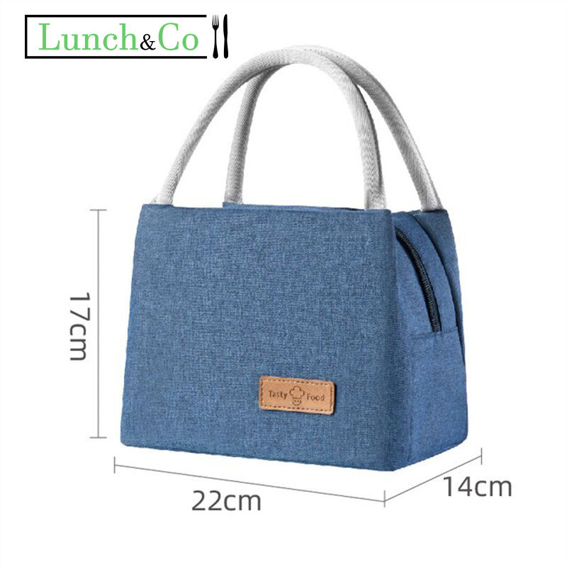 Mini Sac Isotherme Bleu | Lunch&Co