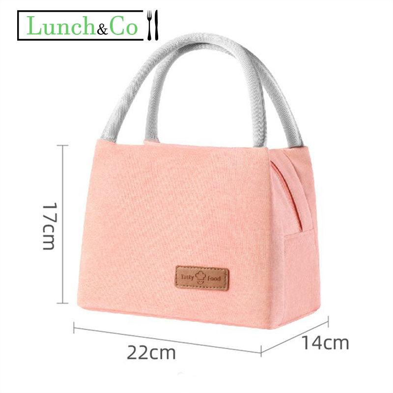 Mini Sac Isotherme Rose | Lunch&Co