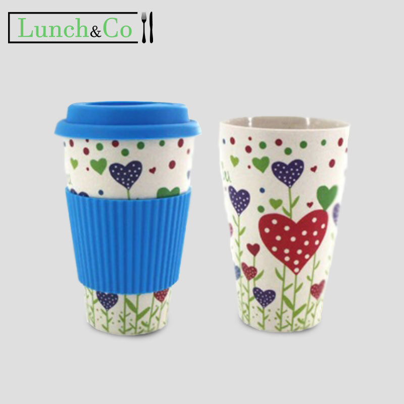 Mug Bambou Bleu | Lunch&Co