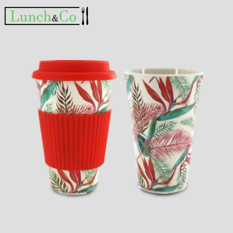 Mug Bambou Rouge | Lunch&Co