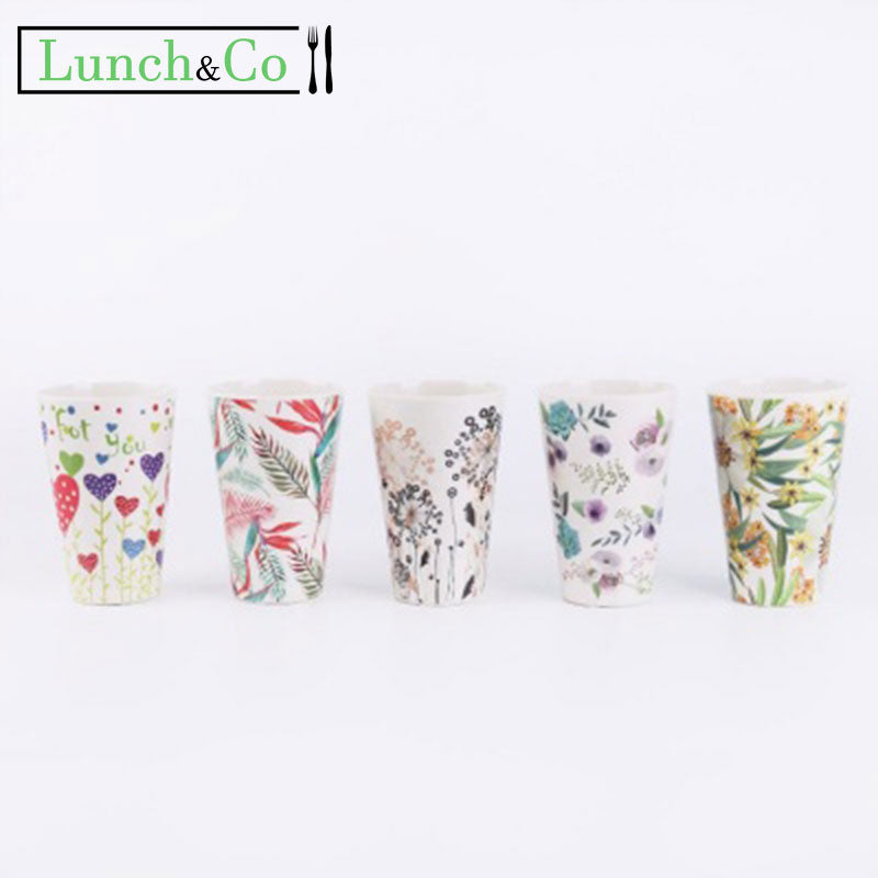 Mug Bambou Violet | Lunch&Co