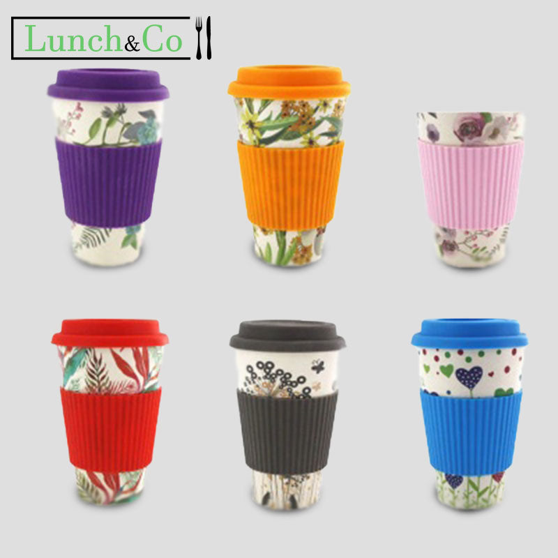 Mug Bambou Violet | Lunch&Co