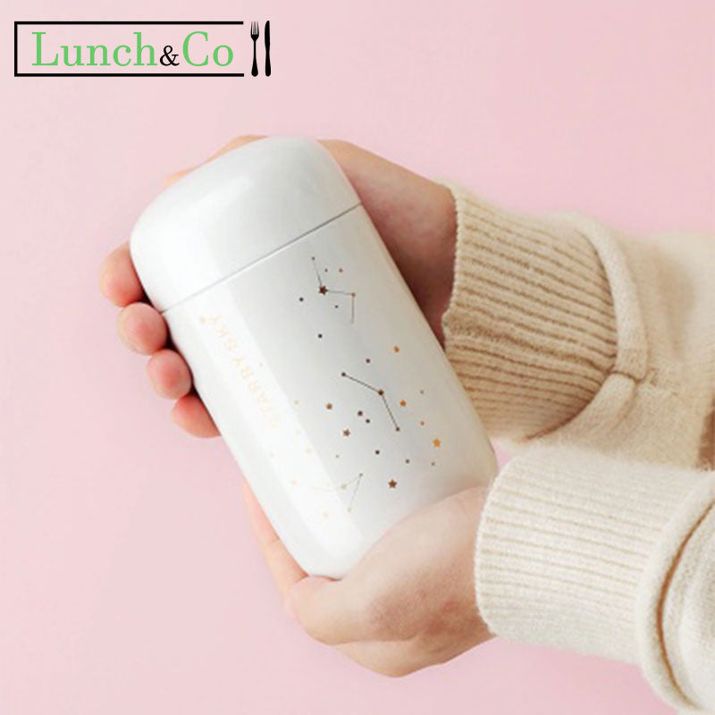 Mug Isotherme Blanc | Lunch&Co