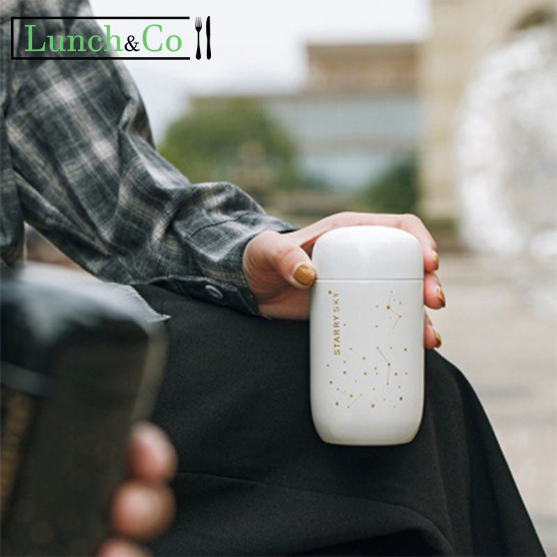 Mug Isotherme Blanc | Lunch&Co