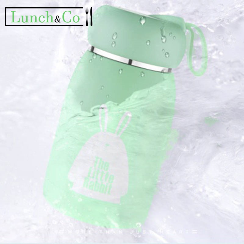 Mug Isotherme Lapin Vert | Lunch&Co