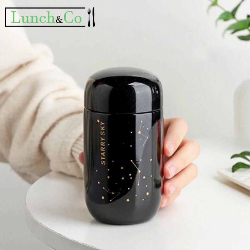 Mug Isotherme Noir | Lunch&Co