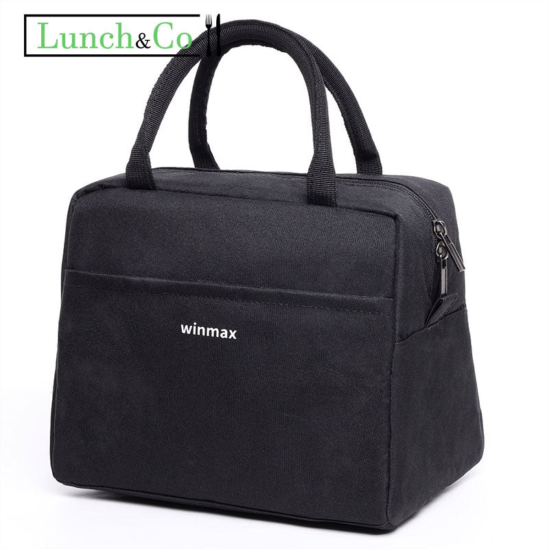 Petit Lunch Bag Isotherme Noir | Lunch&Co
