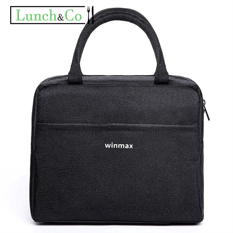 Petit Lunch Bag Isotherme Noir | Lunch&Co