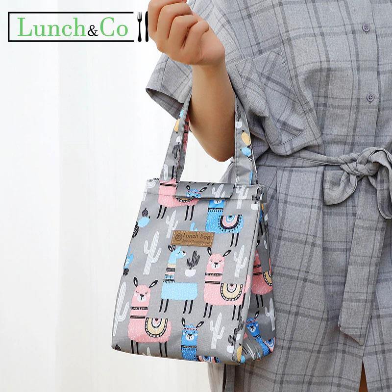 Petit Sac Isotherme pour Repas Alpagas | Lunch&Co