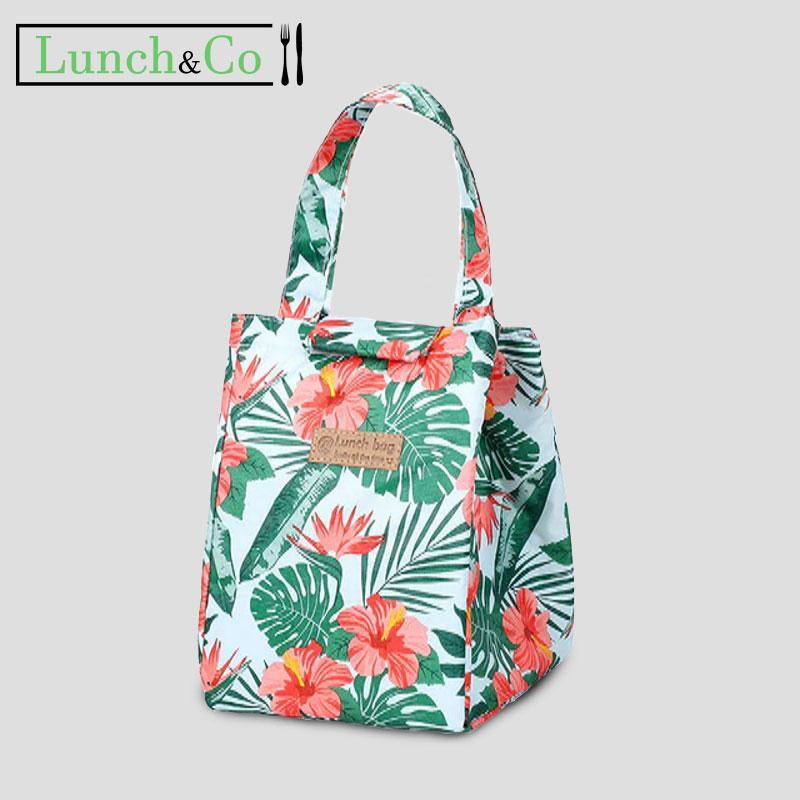 Petit Sac Isotherme pour Repas Flore | Lunch&Co