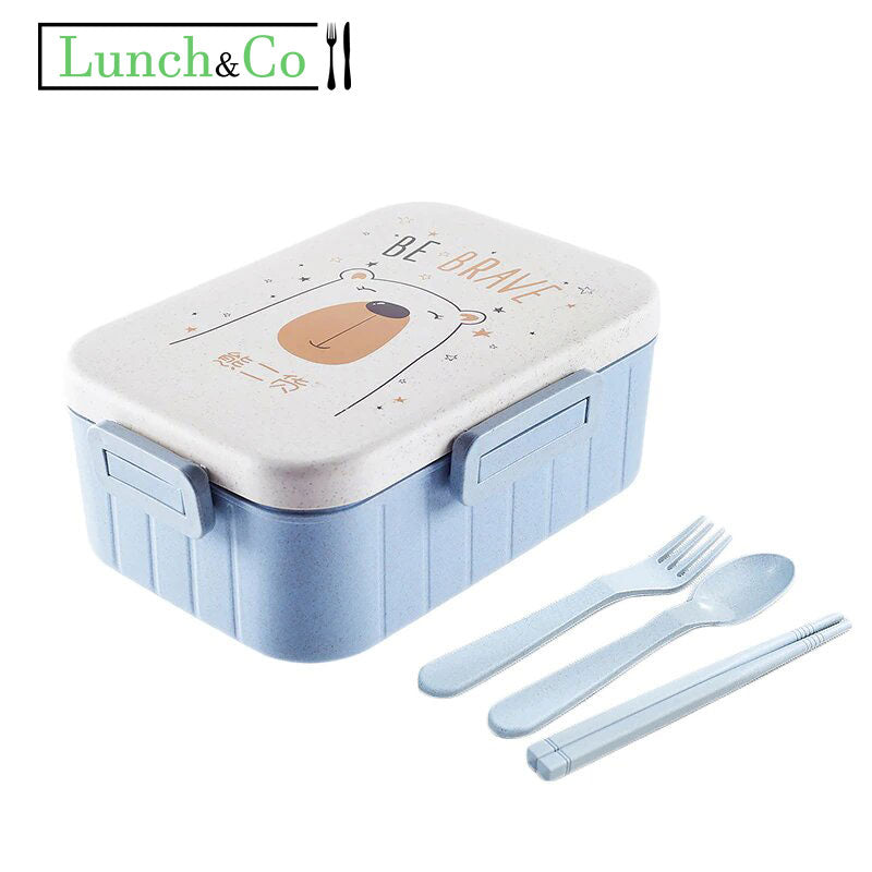 Petite Lunch Box Enfant Bleue | Lunch&Co