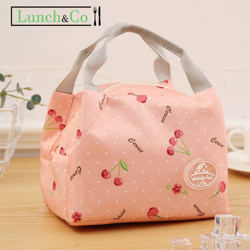 Sac à Déjeuner Rose Cerise | Lunch&Co