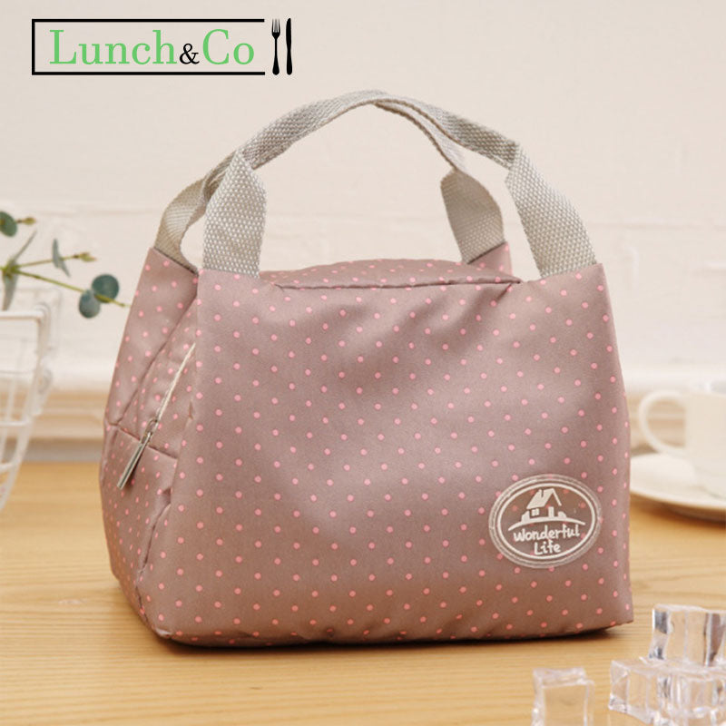 Sac à Déjeuner Rose Point | Lunch&Co