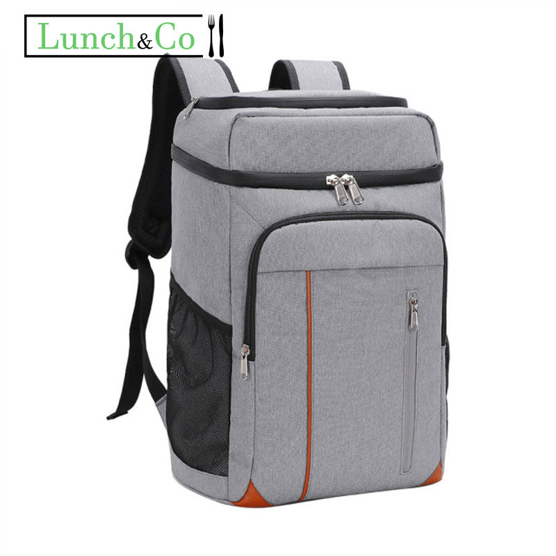 Sac à Dos Isotherme 22L Gris | Lunch&Co