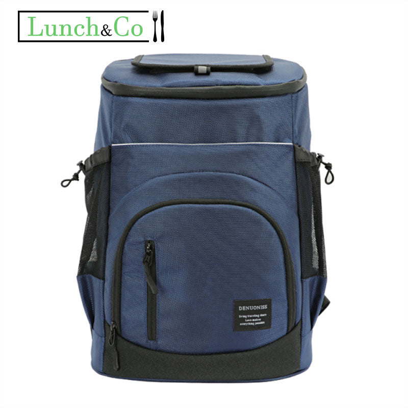 Sac à Dos Isotherme 33L Bleu | Lunch&Co