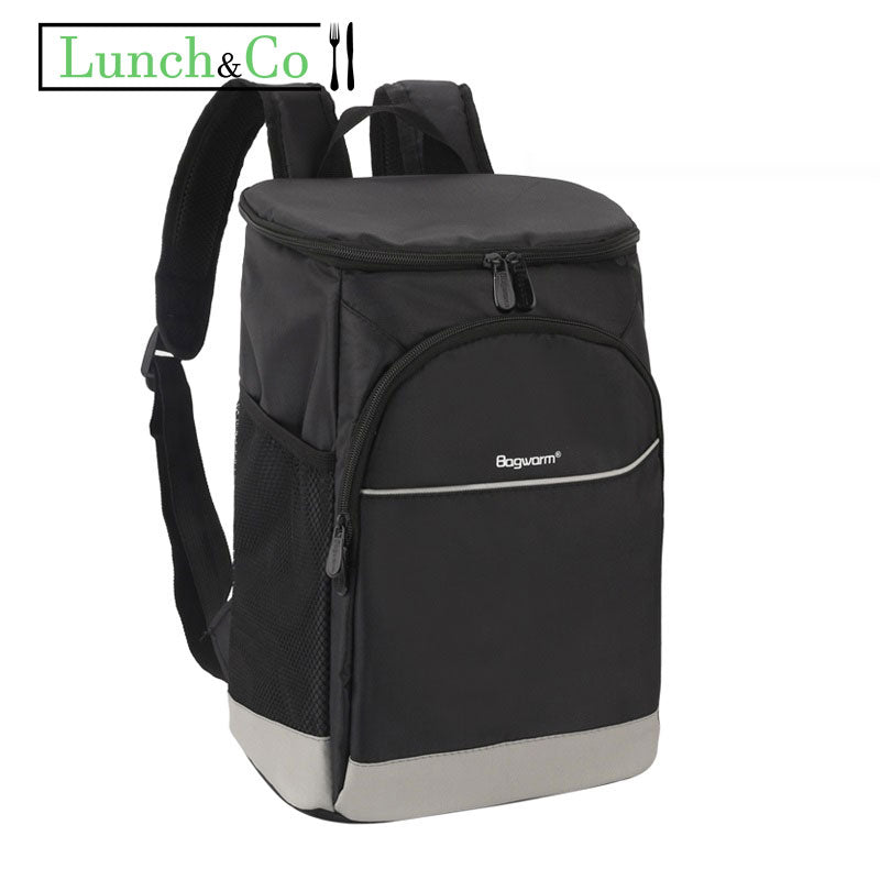 Sac à Dos Isotherme Noir L | Lunch&Co