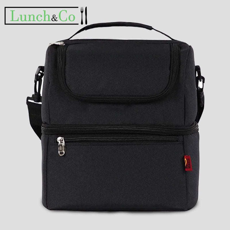 Sac à Dos Isotherme Repas Noir | Lunch&Co