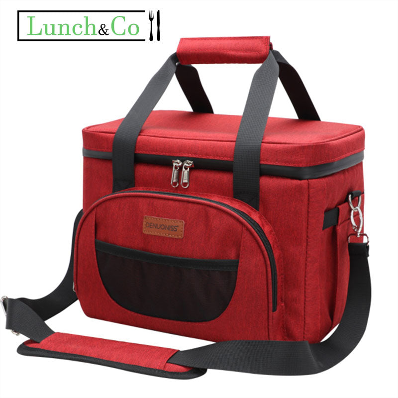 Sac Isotherme 16L Rouge | Lunch&Co