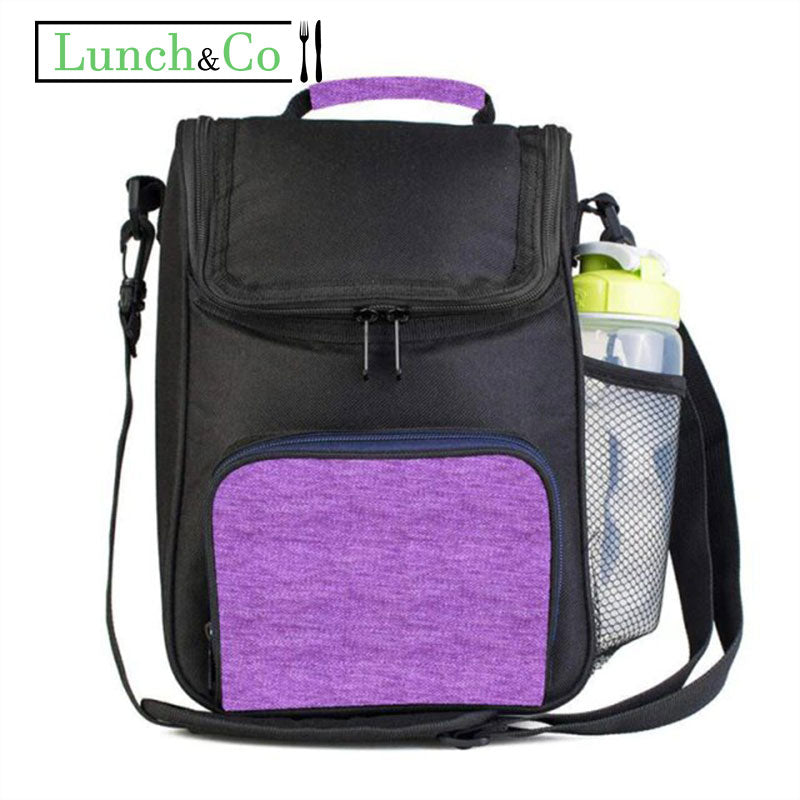 Sac Isotherme "Auchan" Violet | Lunch&Co