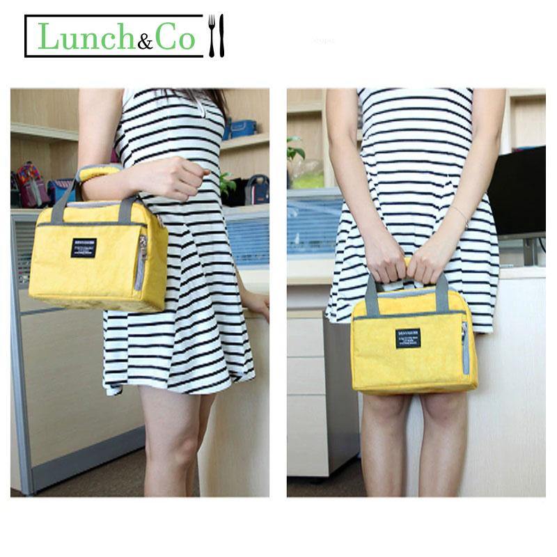 Sac Isotherme Enfant Jaune | Lunch&Co