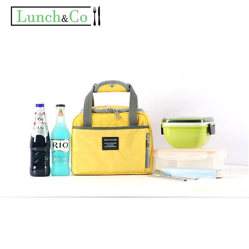 Sac Isotherme Enfant Jaune | Lunch&Co
