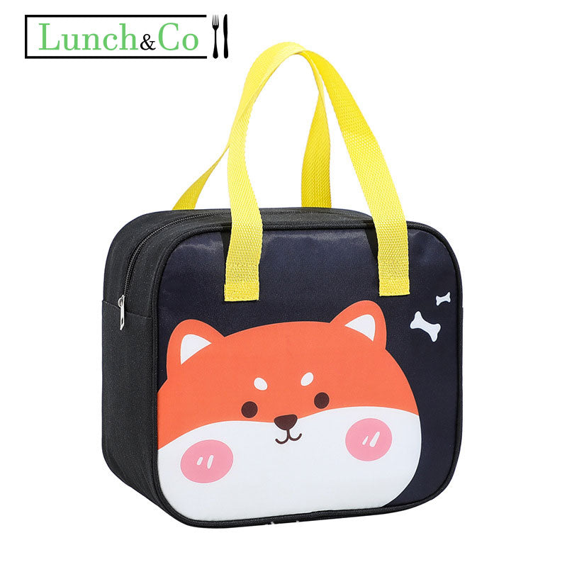 Sac Isotherme Enfant Noir | Lunch&Co