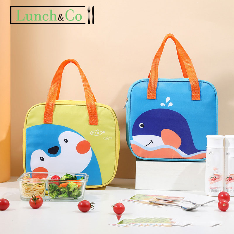Sac Isotherme Enfant Noir | Lunch&Co