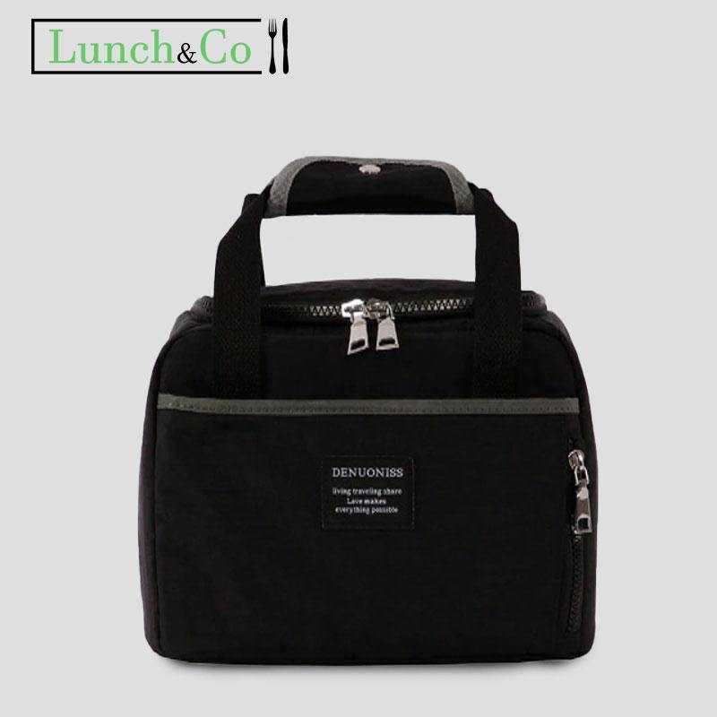 Sac Isotherme Enfant Noir | Lunch&Co