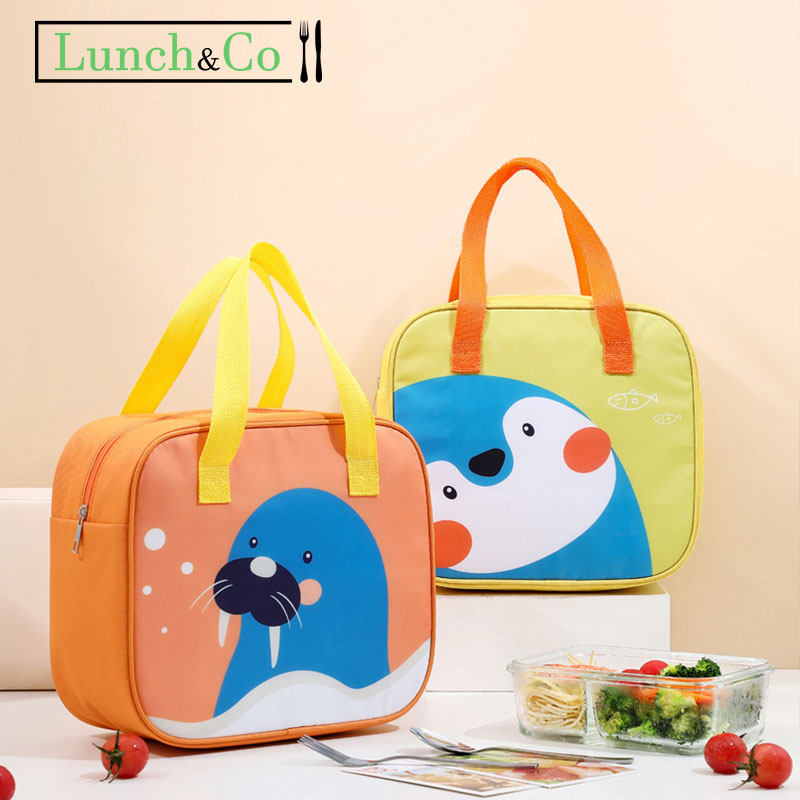 Sac Isotherme Enfant Orange | Lunch&Co
