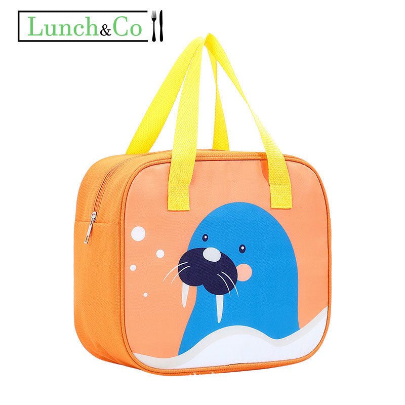 Sac Isotherme Enfant Orange | Lunch&Co