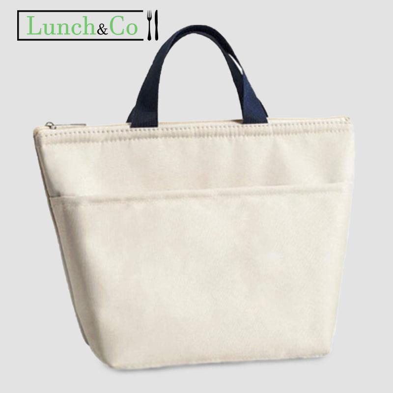 Petit Sac Isotherme Blanc - Lunch&Co
