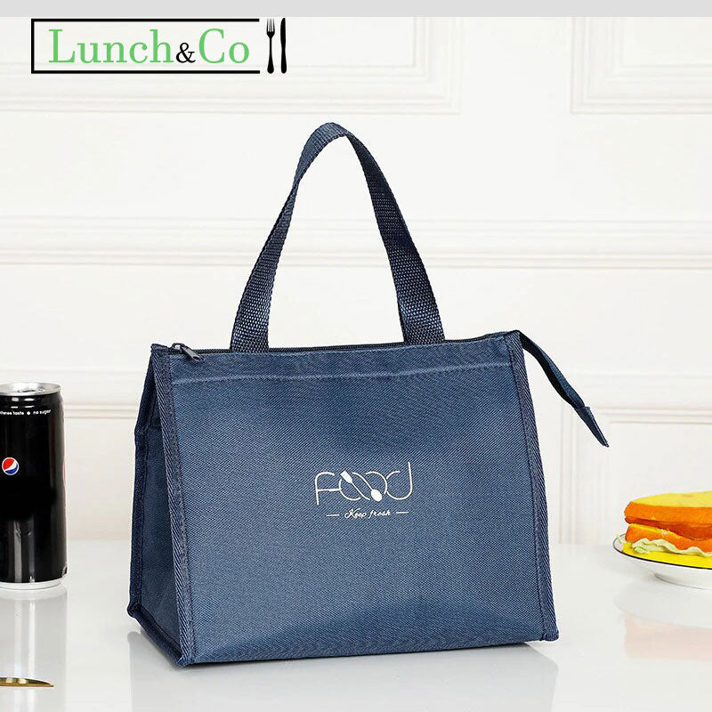 Sac Isotherme Pique Nique Bleu S | Lunch&Co