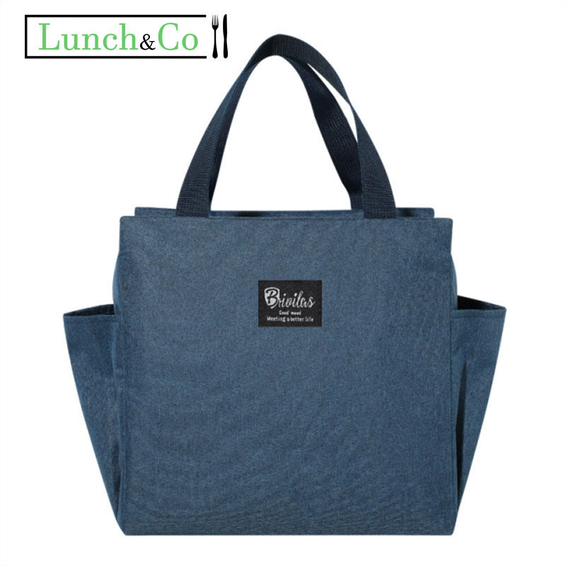 Sac Isotherme Pour Repas Bleu | Lunch&Co