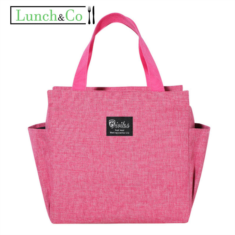 Sac Isotherme Pour Repas Rose | Lunch&Co
