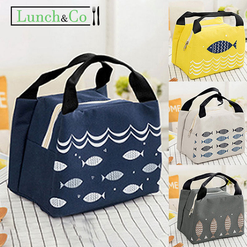 Sac Isotherme Repas Bleu | Lunch&Co