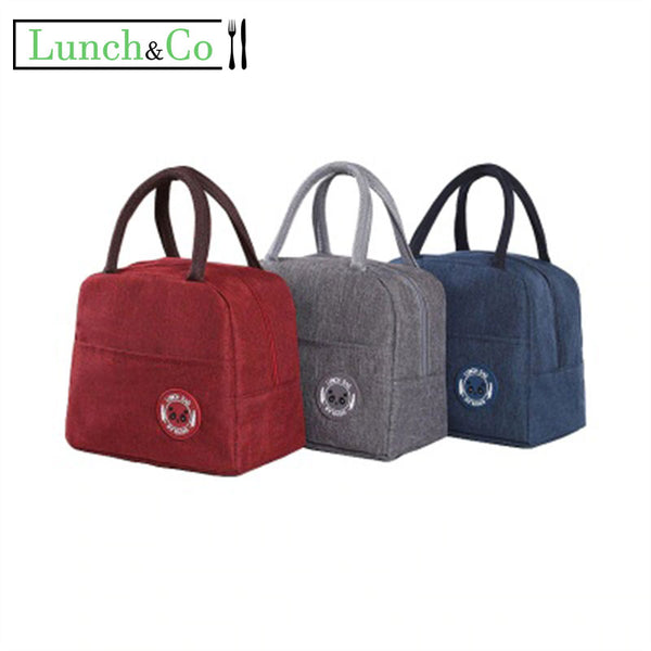 Sac Isotherme Repas Enfant Rouge - Lunch&Co